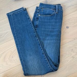 Frame Denim Dark Blue Skinny Jeans